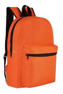 Mochila Escolar Tide Color Naranja Promoopcion - Promoopcion - vista lateral