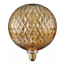 Foco Led Vintage 25w Aksi Tipo Globo Panal Ambar Base E27 - Aksi