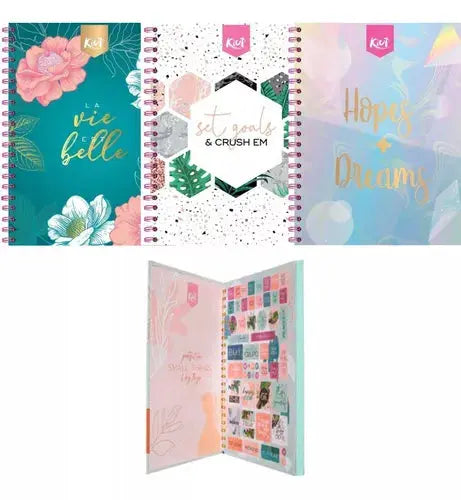 Libreta Raya Norma Kiut Profesional 200 Hojas 5 Materias - Norma - empaque