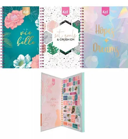 Libreta Raya Norma Kiut Profesional 200 Hojas 5 Materias - Norma - empaque