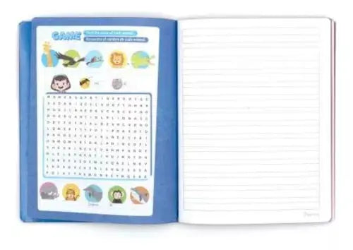 Cuaderno Frances 100 Hojas Norma Color 360 Cosido Doble Raya Azul marino - Norma - detalle