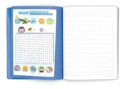 Cuaderno Frances 100 Hojas Norma Color 360 Cosido Doble Raya Azul marino - Norma - detalle