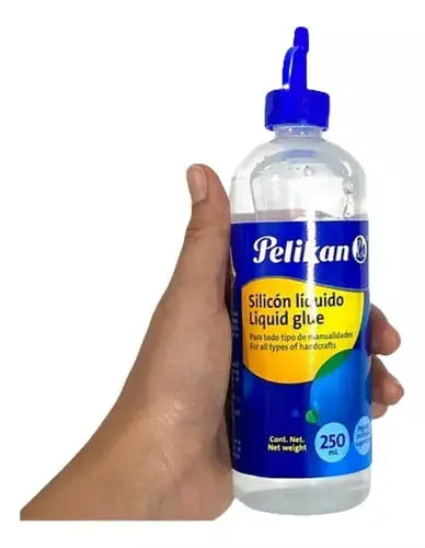 Silicon Líquido Frío Pelikan Pegamento Botella Frasco 250ml 1 Pieza - Pelikan - detalle
