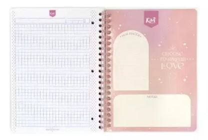Libreta Cuadro Grande Norma Kiut Profesional 200hj 5 Materia - Norma - contenido