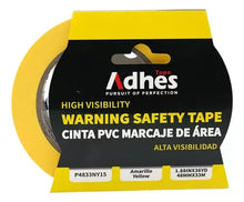 Cinta Delimitadora Area Marcaje Pisos Adhes 48mmx33m Elegir Color Amarillo - ADHES