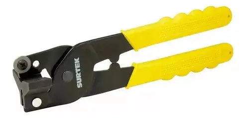 Pinza Corta Azulejos Surtek 8'' Uso General Color Amarillo - Lock - vista lateral