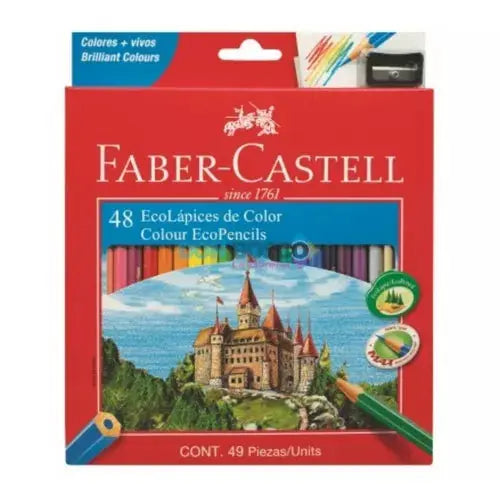 Lápices de Colores Faber Castell Profesional Hexagonal 48 Pz - Faber Castell