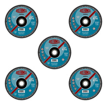5pzs Disco abrasivo para corte de acero inoxidable 876 Austromex - Austrodiam