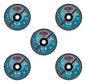5pzs Disco abrasivo para corte de acero inoxidable 876 Austromex - Austrodiam