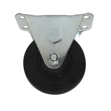 RODAJA HULE NEGRO FIJA 4" BUJE - Dogotuls - vista lateral