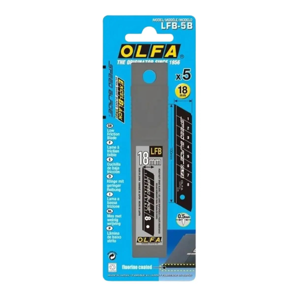 REPUESTO SPEED BLADE CON UN 50% MAS DE RESISTENCIA Olfa - Olfa - vista lateral