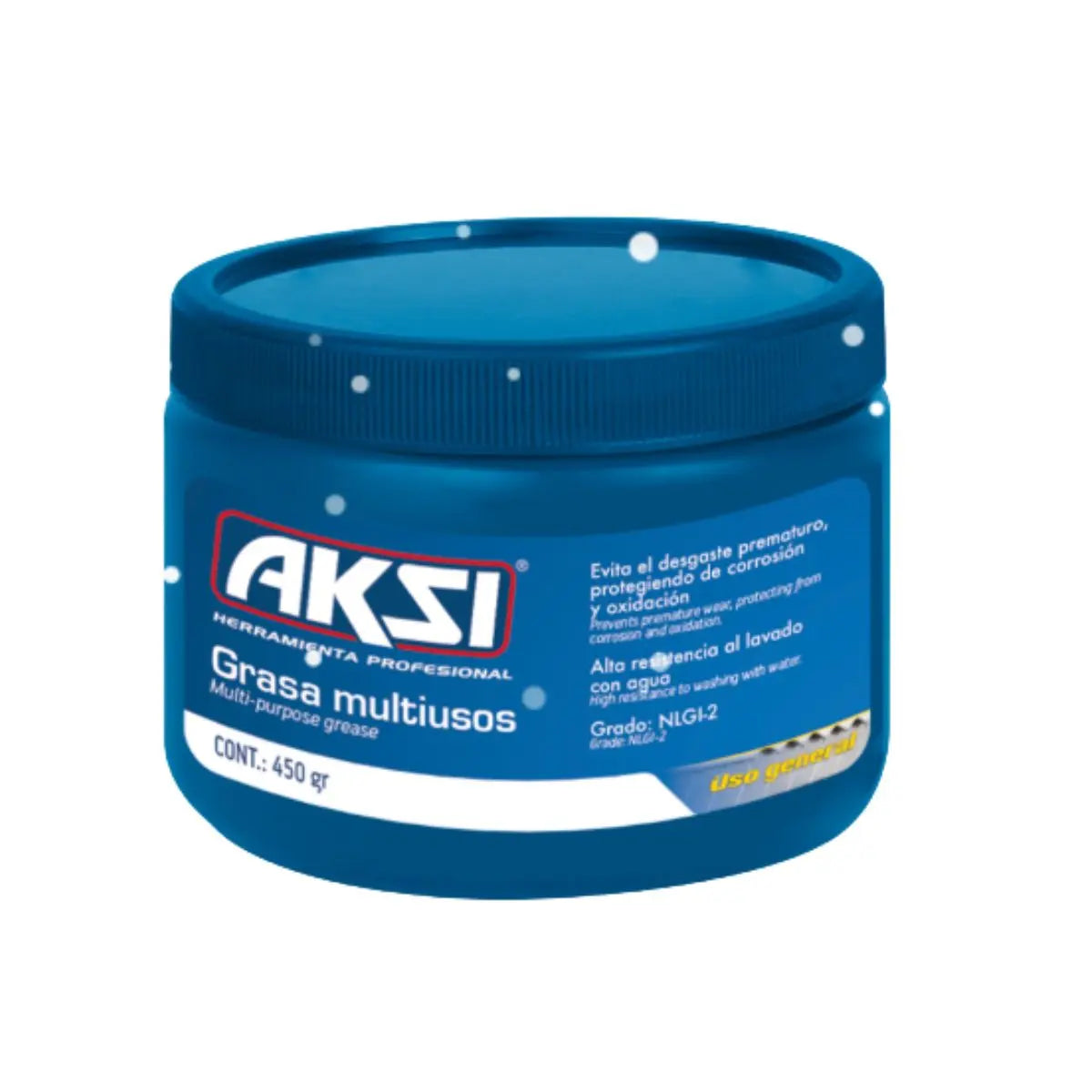 Grasa multiuso, bote de 450 gr Aksi - Aksi