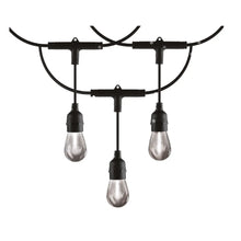 Serie de luces de 14.6 m con 24 soquets. Incluye 26 focos LED de 1W Aksi - Aksi