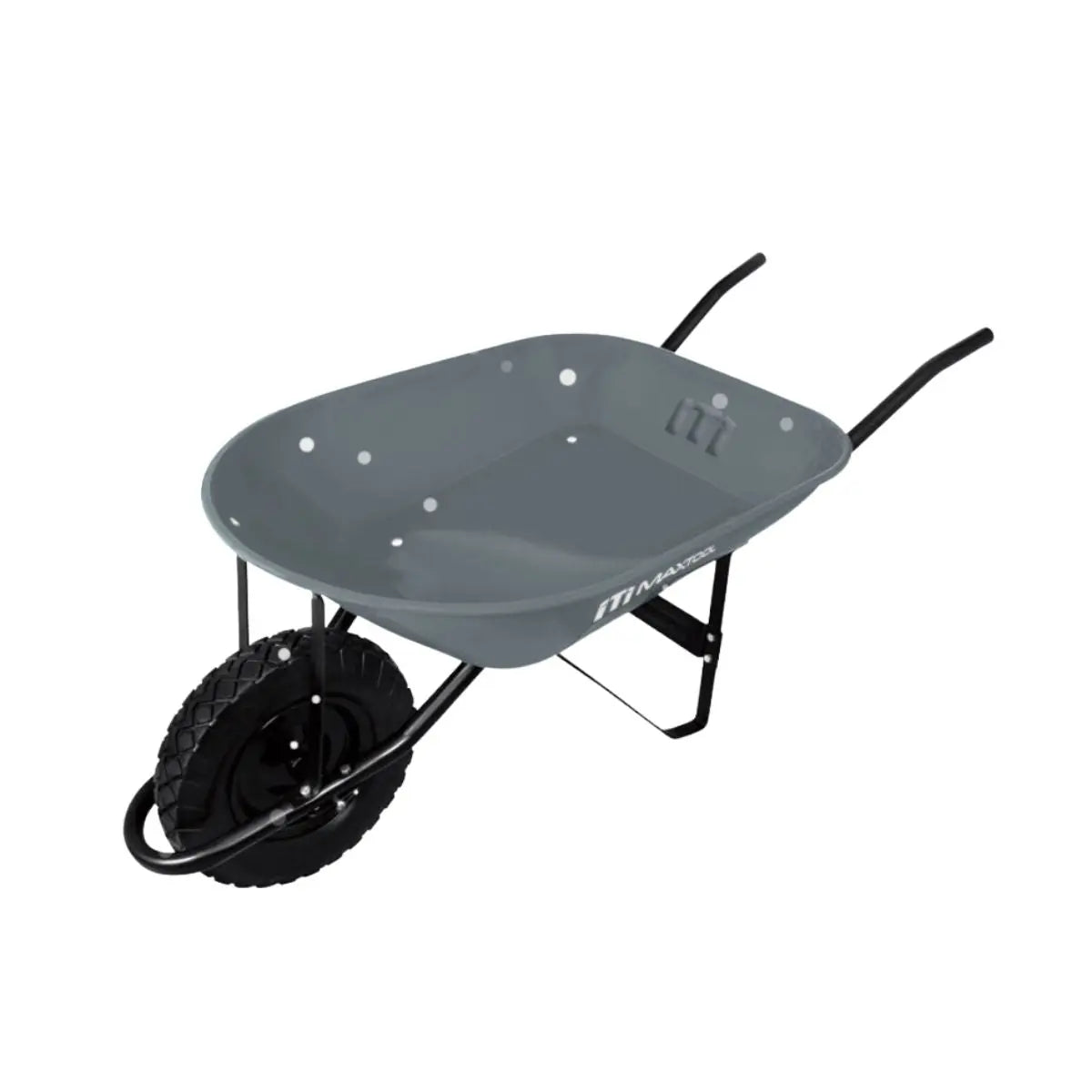 Carretilla de 5.0 ft3 MX (70 lts) color gris bastidor metalico Aksi - Aksi