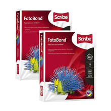 Papel Fotobond 1000 Hojas Scribe Blanco Carta 95% Blancura - Scribe - vista lateral
