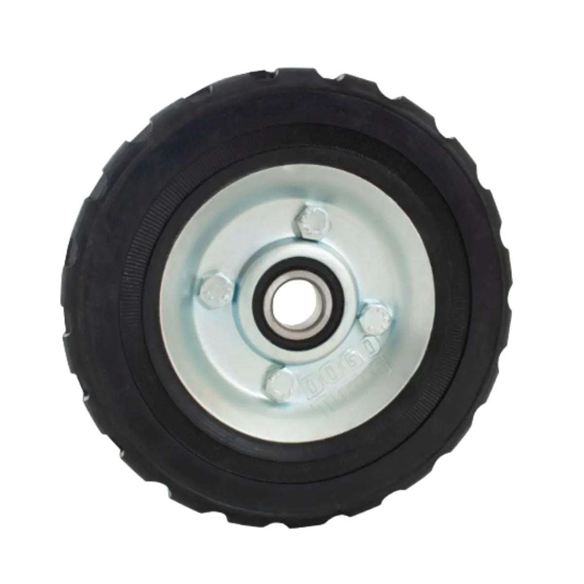 RUEDA DIABLO 6" UN BALERO FLECHA 17MM - Dogotuls - vista lateral