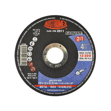 1 Disco abrasivo Austromex tipo 41 grano 24 de 115 x 1.6 x 22.23 mm METAL/INOX - Austrodiam