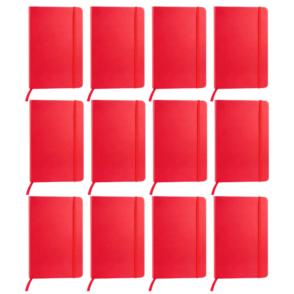 Libretas Olvera 12 Piezas Elegir Color Rojo - Promopción