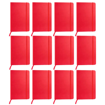 Libretas Olvera 12 Piezas Elegir Color Rojo - Promopción