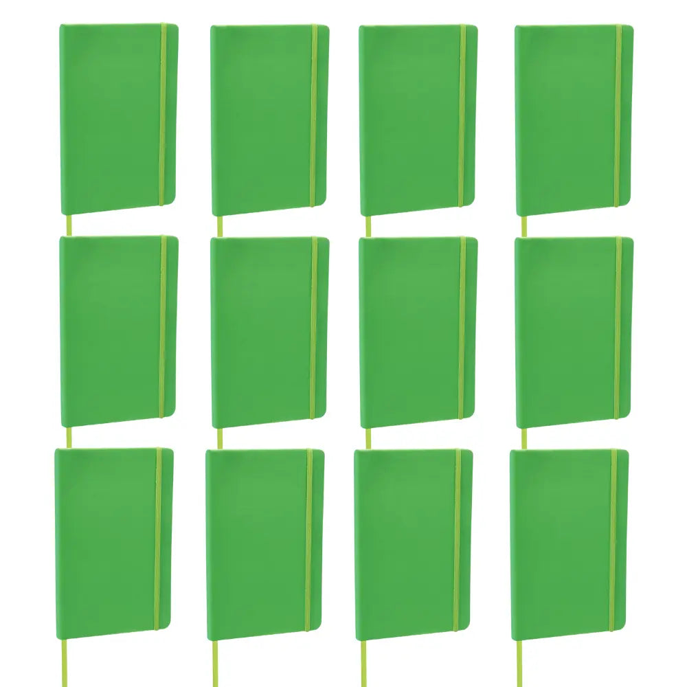 Libretas Olvera 12 Piezas Elegir Color Verde - Promopción