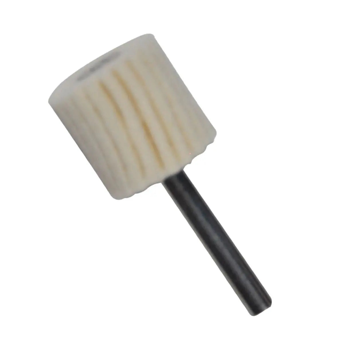 Rueda flap de felpa con vástago de 25 x 25 x 6.4 mm para pulido Tenazit - Austrodiam