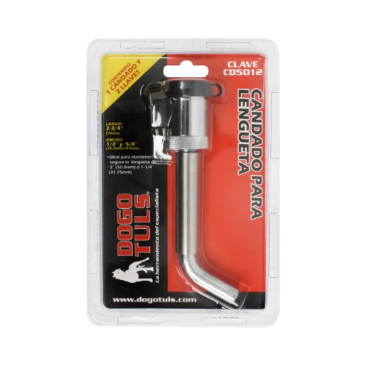 CANDADO LENGÜETA (1/2" Y 5/8") X 2-3/4" - Dogotuls