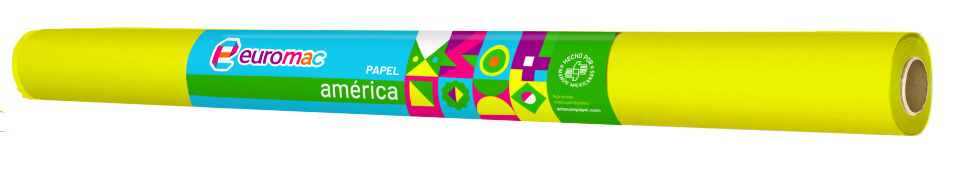 Rollo Papel America Amarillo 70cm x 25 Mts Euromac Arpapel - Arpapel