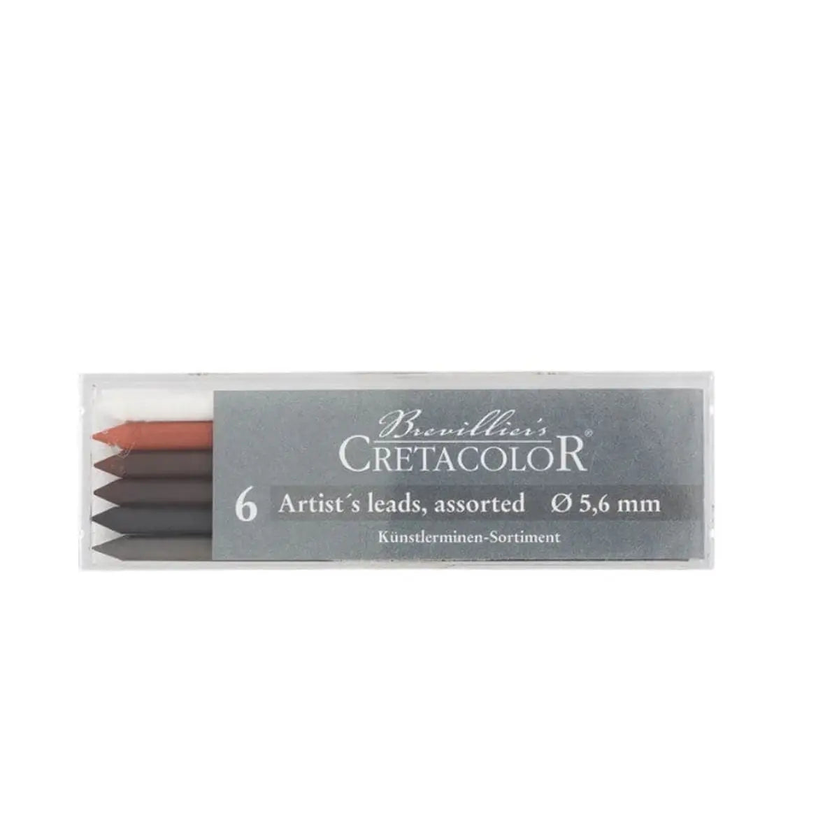 Set 6 Minas 5.6mm Colores Surtidos Cretacolor Artista - Roel