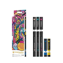 Marcador Base De Alcohol Chameleon Set 3+2 De Punta Doble 6 Basic Colors #2 X Unidad - Roel
