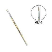 Pincel Liner Pelo Sintetico Konex Serie 422 No. 0 Condor - Roel - vista lateral