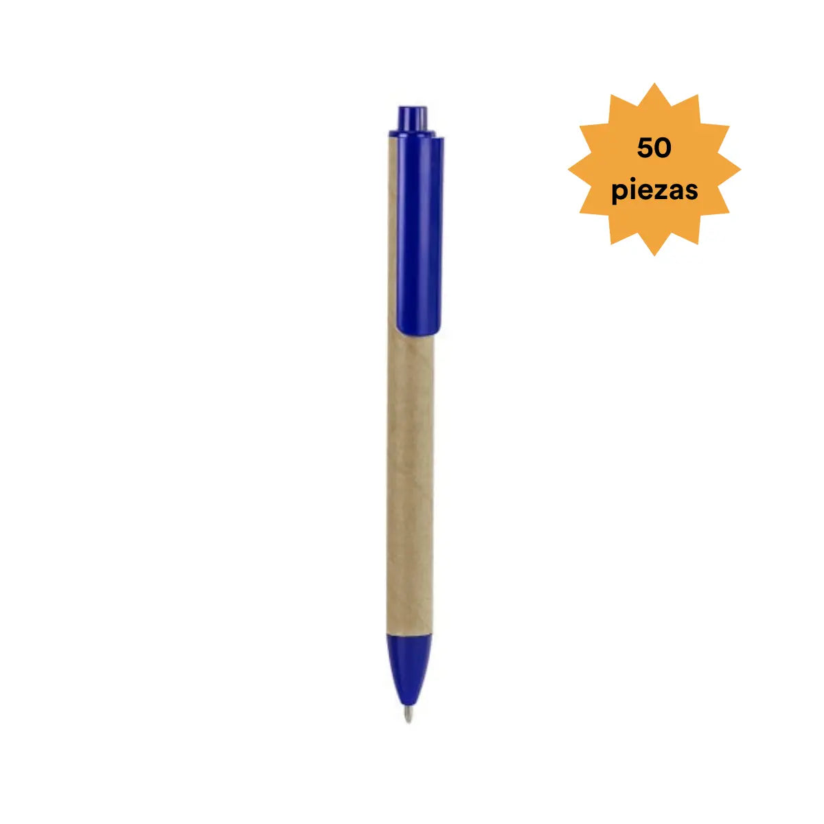 50 Piezas Boligrafo Matobo Azul Promoopcion - Promoopcion