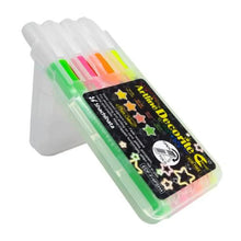 4 marcadores multiusos punta pincel neon Artline - Mae