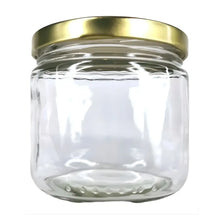 Caja con 12 JAR Envase  300ml 12oz Tapa Oro - Distenvases - vista lateral