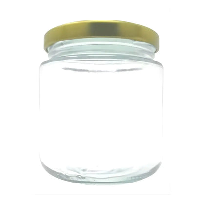 Caja con 12 JAR Envase  300ml 12oz Tapa Oro - Distenvases - detalle