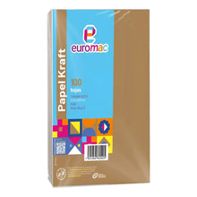 Papel Kraft Carta 100h - Euromac