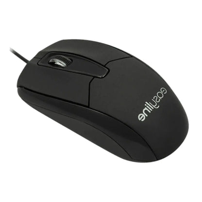 Mouse Optico Alambrico Easy Line Usb 1000 Dpi Negro - Easy Line - empaque