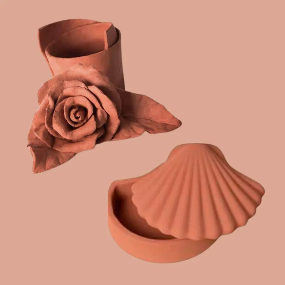 Pasta Modelar Italiana Terracota Roel 400g Manualidad - Roel - vista lateral