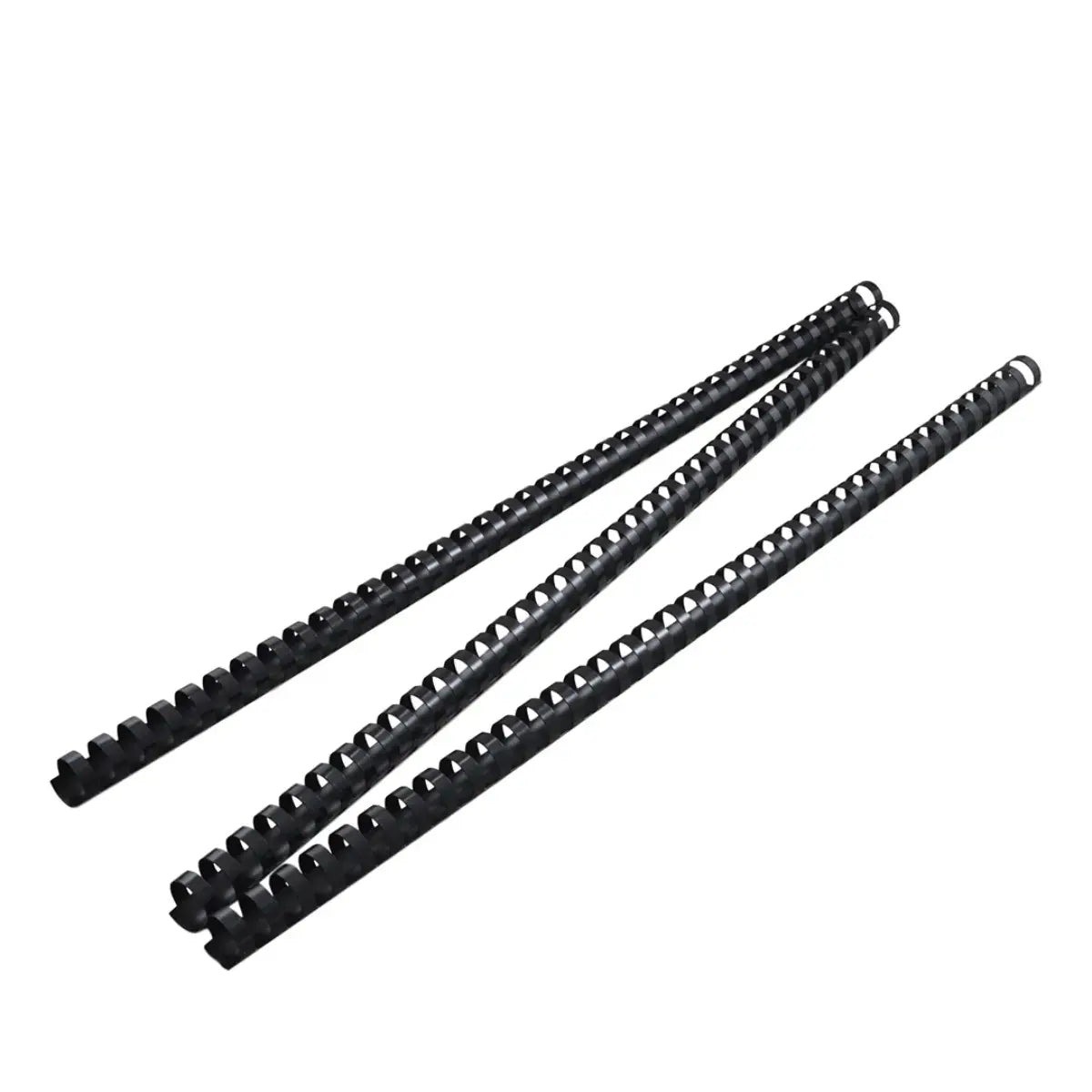 Espiral Plastico GBC 5/8 Pulgada 38 Aros Negro 25 Piezas - ACCO