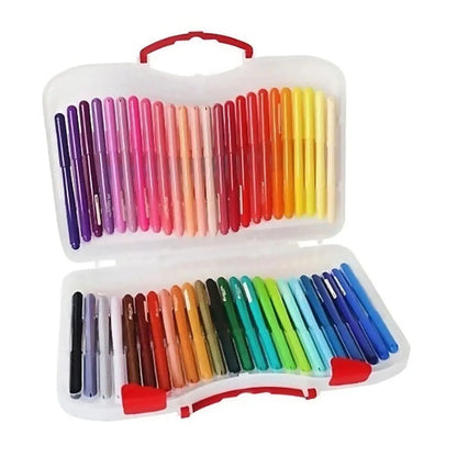 Plumones Lavables Faber Castell Fiesta Estuche Rígido 48 Pz - Faber Castell - detalle