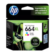 Tinta HP 664 XL Ink Advantage Tricolor - HP - vista lateral