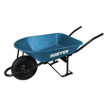 Carretilla Reforzada Bastidor Metálico 5 Ft3 Llanta Sólida Caucho Surtek - Lock