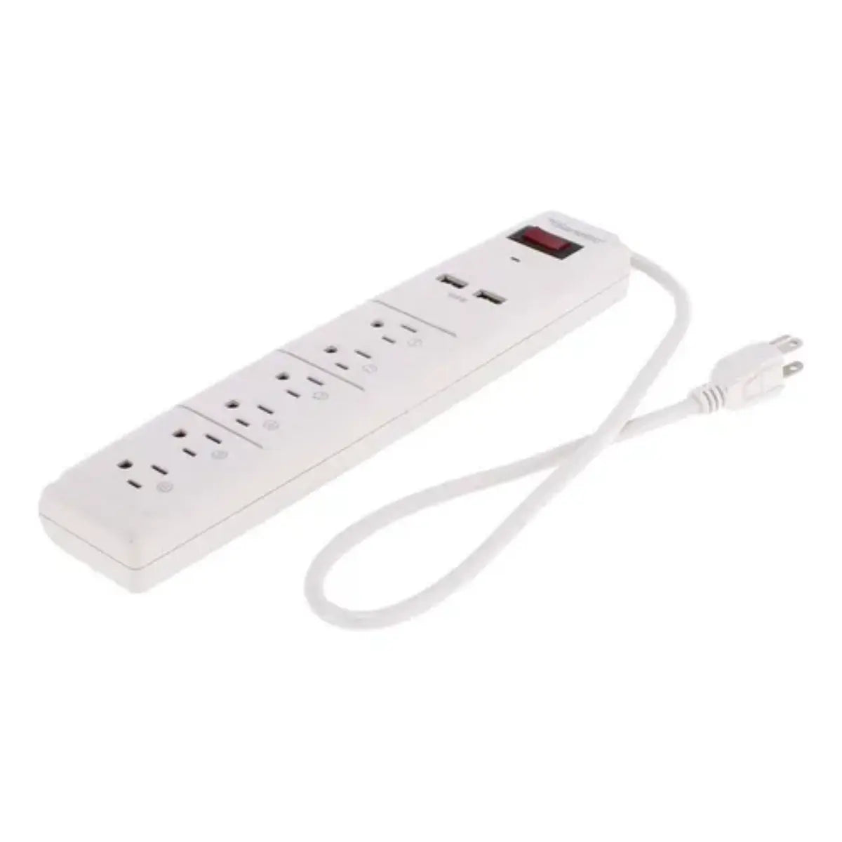 Multicontacto Sanelec Barra 6 contacto - Sanelec - vista lateral