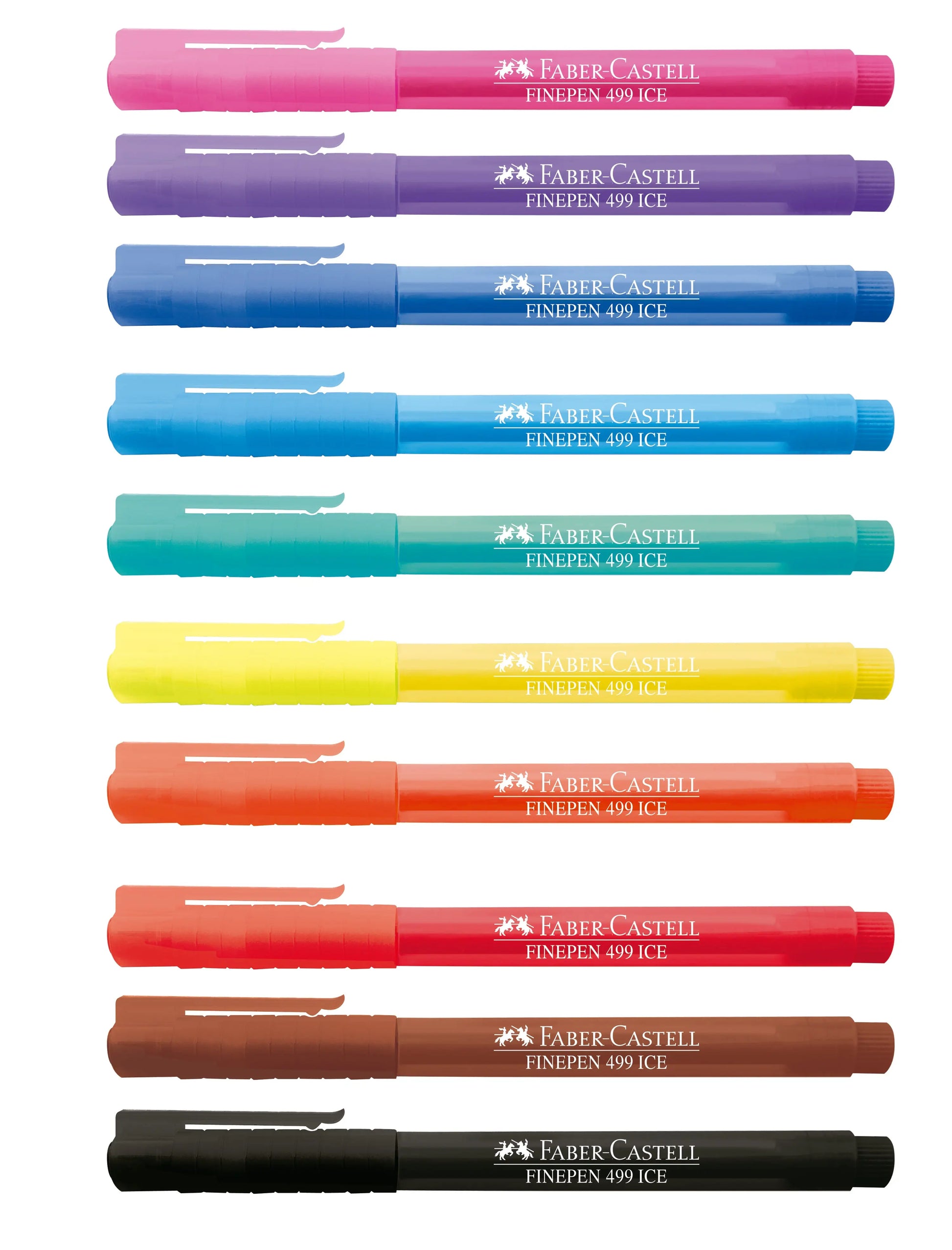 Rotuladores Faber Castell Punta Fina Ice 10 Pz - Faber Castell - detalle