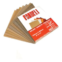 50 Pzs Lija Para Madera Grano 100 9x11 Fandeli - Fandeli