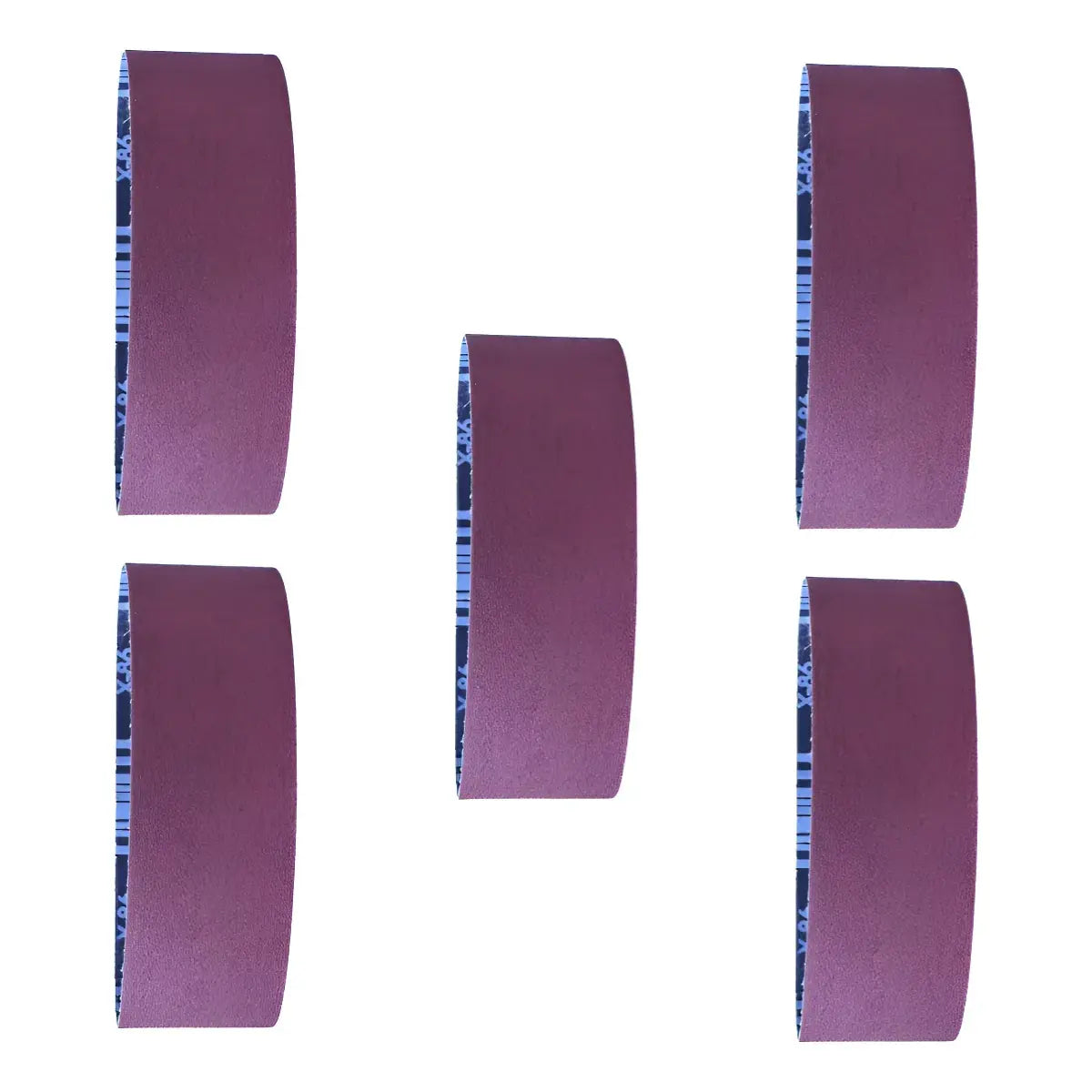5 piezas BANDA X-86 100 TELA 0.101m X 0.610m FANDELI - Fandeli