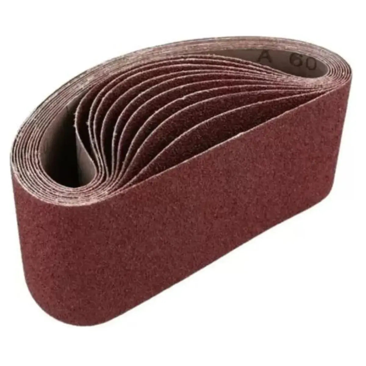 10 pzas Banda De Lija 3x21 Grano 80 Para Madera Y Metal X-86 Alo Fandeli 05936 - Fandeli
