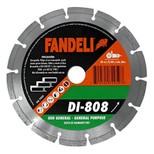 D.DIAMANTE SEGMENTADO PRO 12” Fandeli - Fandeli