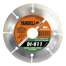 Disco diamante segmentado eco 4½" 115mm x 1.6mm x 22.2mm  74818 Fandeli - Fandeli