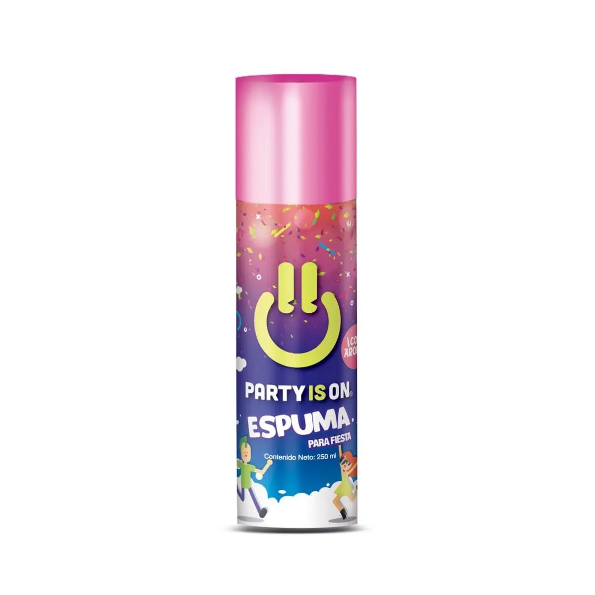 Lata Espuma Blanca Para Fiesta Party Is On C/aroma - Fabricas selectas