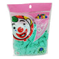 GLOBO PAYASO MACARRON MENTA N° 12′′ BOLSA c/50 pzs - GLOBO PAYASO